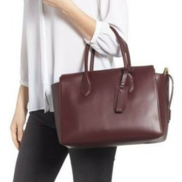 J. Crew Handbags - J. Crew Leather Harper Satchel